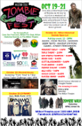 zombie fest ad poster