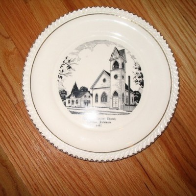 Plate, Commemorative - Milton Historical Society